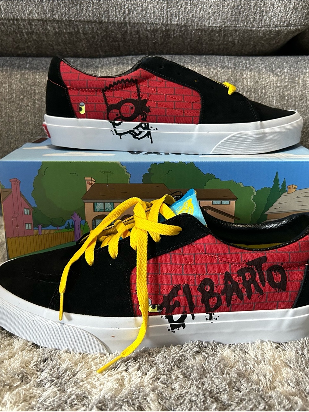 Vans Simpsons El Barto Low-Top Sneakers  2020 release
